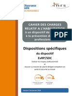 Cahier Des Charges Habilitation EVRP SDC