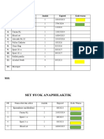 Set Peb: Nama Obat Dan Alkes Jumlah Expired Kode Warna