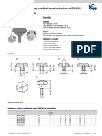 K0150 Datasheet 584 ManIpulos em Estrela em A o Inoxid Vel Semelhantes Norma DIN 6336 - PT