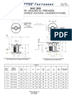 Insert, Molded In, Threaded, Self-Locking, Nonself Locking, Sandwich Panel