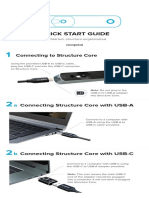 Quick Start Guide: Connecting To Structure Core