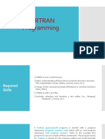 FORTRAN Programming - L01