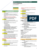 Fundamentals of Nursing Practice (Theory) - Module 1 - Stress & Adaptation