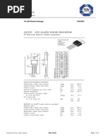 CSC2233 NPN Plastic Power Transistor: Continental Device India Limited