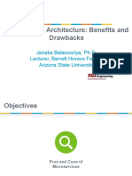 U6 - M2 - L6 - Microservice Architecture - Benefits and Drawbacks - Annotated - Tagged