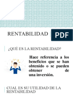 Rentabilidad