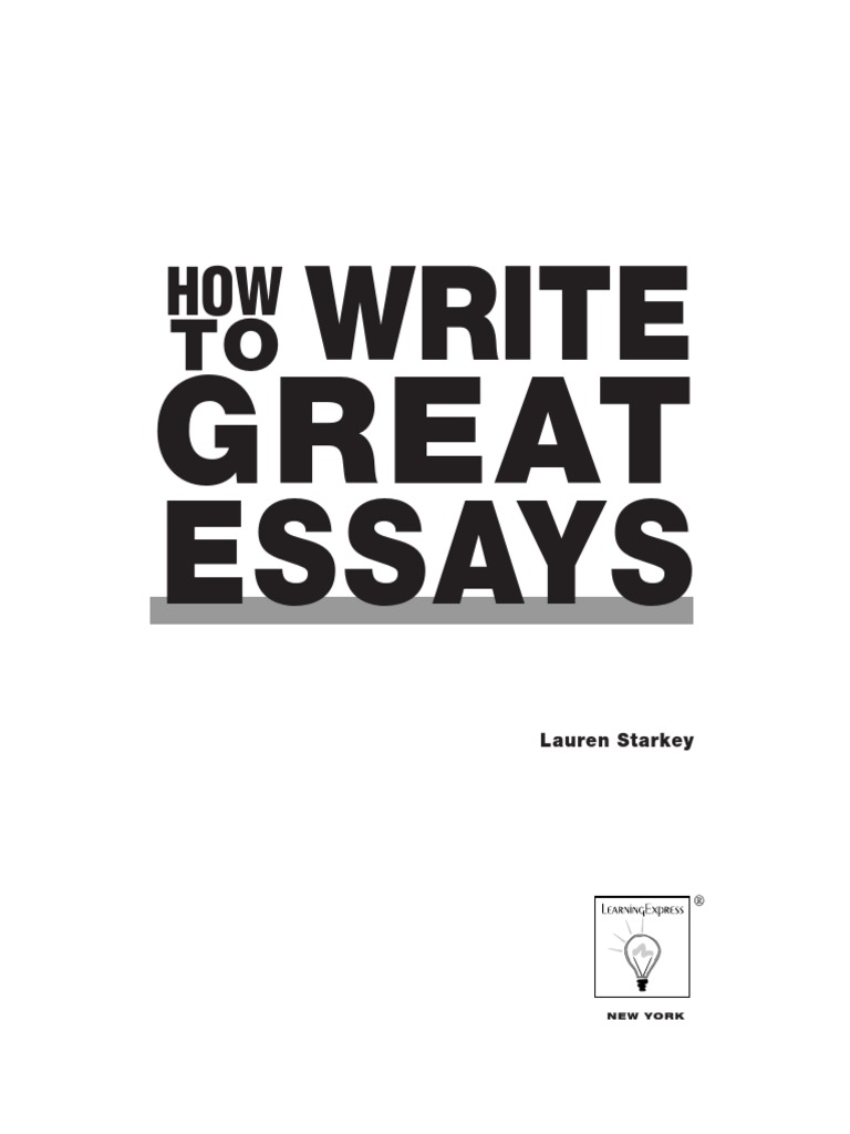 fifty great essays pdf