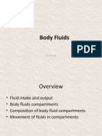Body Fluids: Dr. Lambo, MD