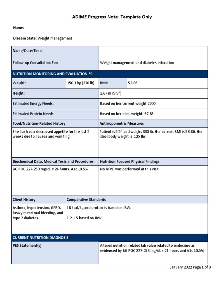 Weight Management PDF Weight Management Calorie