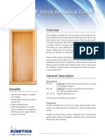 Sound Rated Acoustical Doors