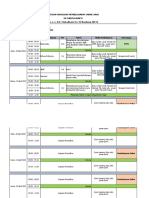 Agenda Mingguan 18-22 April 2022