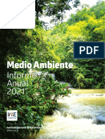 Informe Anual Medio Ambiente 2021