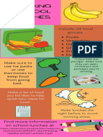 school lunch infographic