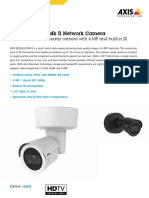 Datasheet Axis m2026 Le MK II Network Camera en US 289362