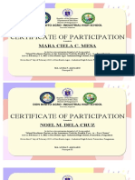 LAC 2022 CERT - Participation