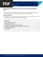 Kiteworks User Guide: How To Receive and Download NCAT Files