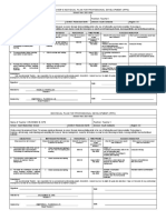 Ippd Form 1-Teacher'S Individual Plan For Professional Development (Ippd)