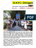 Notiziario del Comitato ANPI di Chioggia, numero 80
