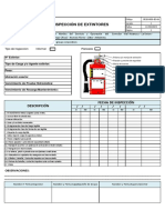 Insp. Extintores - A4