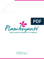 Flamboyante Menu