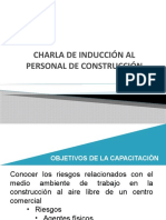 Induccion para Trabajos en Construcción