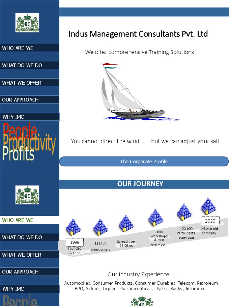 Indus Management Company Profile PDF