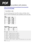 25 SQL Practice Problems With Solutions:: Exercises-5fc791e24082