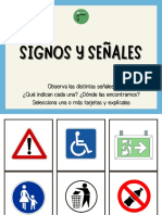 Signos y Senales ¿Que Indican