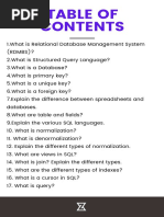 SQL Interview Questions and Answers