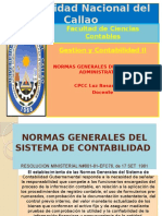 Normas Generales de Los Sistemas Administrativos 2022-A