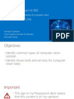 Prepa AI900 Module 3 Describe Features of Computer Vision Workloads