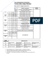 Jadual Perancangan Latihan PPKP Kump