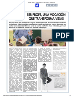 Vocación Docente