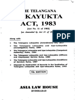 Telangana Lokayukta Act