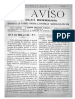 El Aviso 1911 - 2