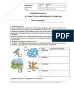 Plan de Mejoramiento 7° Ecologia 2do Periodo