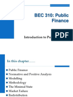 Lecture01 - Introduction To Public Finance