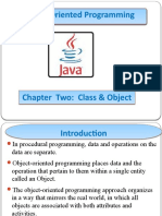 Chapter 2.1 Object Oriented Programing