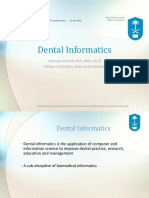 Dental Informatics