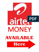 Airtel Money Poster