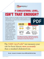 Isn'T That Enough?: I Know My Cholesterol Level