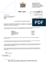 K3190 Offer Letter for Land Plot S/LUSAK/SLN 0024/4313