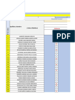 Calificaciones 4 F