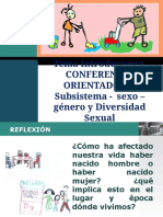 Conf Orient Subsistema Sexo Genero y Diversidad