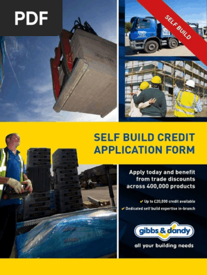Self-Build-Credit-Application-Form