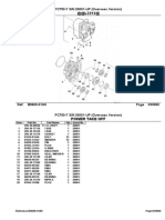 PC750-7 PTO Parts List