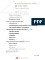 Balance de materia y energía para estudiantes de Ingeniería Química