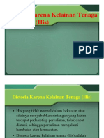 Distosia Karena Kelainan Tenaga (His)