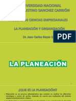 La Planeación y Organización