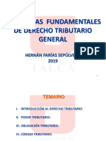 Derecho Tributario 2019 Clases 1 A 3